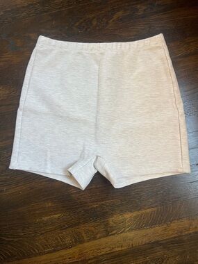 Leset Bike Shorts – Heather Crème